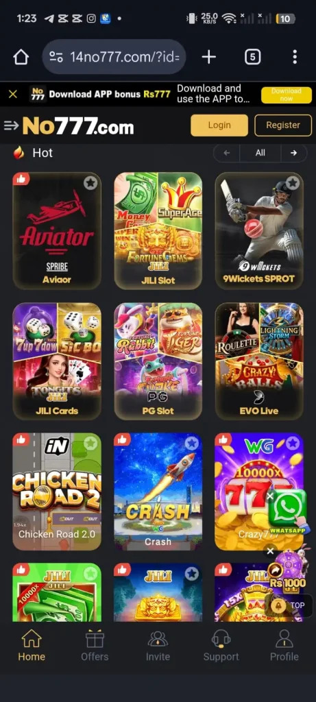 NO777 Game