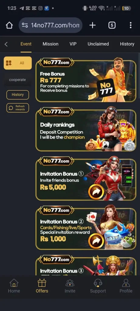 NO777 Game